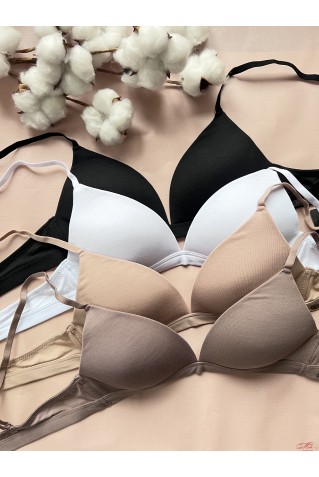 Бавовняний бюстгальтер без кісточок La Vivas 50216